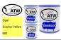 Preview: Opel, Sulphur Yellow, 692: 1L Lackdose + 1L Klarlack + 500ml Härter - Set, von ATW Autoteile West.